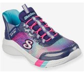 Zapatillas infantiles Slip-Ins™ Dreamy Lites - NVMT SKECHERS® - Colorful Prism 303514L azul marino