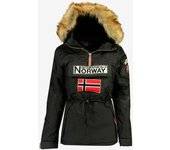 Geographical Norway Boomerang - Negro - Anorak Hombre talla M