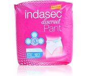 Indasec Pant Plus talla mediana 12 u