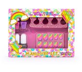 Magical Unicorn Manicure Set- 4 Nail+Separ+Stic