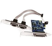 Approx APPPCIE1P2S tarjeta y adaptador de interfaz Interno Paralelo, De serie