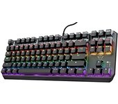 Trust Gaming 24407 GXT 834 Callaz Teclado Mecánico TKL, LED Iluminación, Switches Outemu Red, USB Teclado Gaming para Windows, Mac, PC, Ordenador, Portátil, Negro