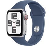 Apple Watch SE OLED 40 mm Digital 324 x 394 Pixeles Pantalla táctil 4G Plata Wifi GPS (satélite)