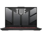 ASUS TUF Gaming A17 FA707NVR-HX009 AMD Ryzen™ 7 7435HS Portátil 43,9 cm (17.3") Full HD 16 GB DDR5-SDRAM 512 GB SSD NVIDIA GeForce RTX 4060 Wi-Fi 6 (802.11ax) Negro, Gris