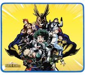 Konix My Hero Academia Alfombrilla de ratón Gaming 32 x 27 cm - Base Antideslizante - Superficie de Silicona 3D - Amarillo