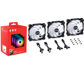 XPG VENTO 120 ARGB PWM Carcasa del ordenador Ventilador 12 cm Negro 3 pieza(s)