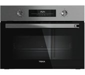 Horno Multifunción - TEKA HSC 6350 SS, 45 cm, Inox, Aquálisis