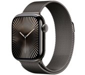 Apple Watch Series 10 GPS + Cellular 46mm Caja Titanio Pizarra con Correa Milanese Loop Pizarra M/L