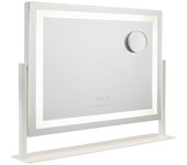 Flamingueo Espejo Maquillaje con Luz Tira LED Rectangular Regulable 3 Modos de Luz Control Táctil