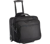 kaiserkraft Trolley Business, compartimento para efectos personales, 2 correas, negro