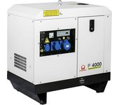 Pramac Generador eléctrico serie P, diésel, 230 V, P 4000 - potencia 3,2 kVA, 2,88 kW