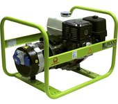 Pramac Generador eléctrico serie E - gasolina, 230 V, E 8000: gasolina, 230 V, potencia 5,5 kW, 5,5 kW