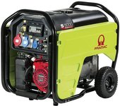 Pramac Generador eléctrico, S 5000 AVR, gasolina, Honda GX270, 230/400 V, 3,1 / 4,3 kW