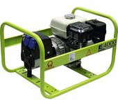 Pramac Generador eléctrico serie E - gasolina, 230 V, E 4000: gasolina, 230 V, potencia 2,6 kW, 2,6 kW