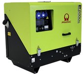 Pramac Generador eléctrico serie P, diésel, 230 V, P 6000 s - potencia 4,87 kVA, 4,4 kW