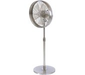 kaiserkraft Ventilador de pie de diseño, H x A x P 1500 x 460 x 410 mm, cromado