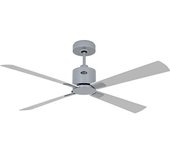 kaiserkraft Ventilador de techo ECO CONCEPT, Ø del aspa 1320 mm, aspas reversibles, gris claro