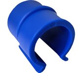 kaiserkraft Clip de fijación de bolsas de basura, UE 10 unid., azul