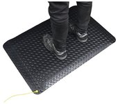 COBA Estera antifatiga DECKPLATE ANTI-STATIC, pieza cortada, máx. 18,3 m, m lineal x 900 mm