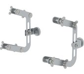 MUNK Dispositivo de seguridad magnético para cabezal de escalera, para escalera de mano para camión, soporta cargas de hasta 136 kg