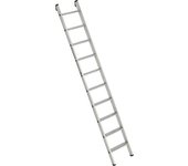 euroline Escalera de mano con peldaños planos, anchura 380 mm, 10 peldaños