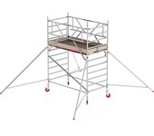 Altrex Andamio rodante RS TOWER 42 ancho, plataforma de madera, longitud 2,45 m, altura de trabajo 4,20 m
