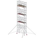 Altrex Andamio rodante RS TOWER 41 estrecho con Safe-Quick®, plataforma de madera, longitud 2,45 m, altura de trabajo 9,20 m