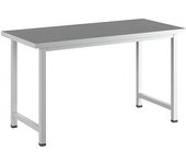 ANKE Banco de trabajo, bastidor modular serie V, Modelo básico, A x P 1500 x 700 mm, tablero universal