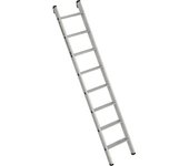 euroline Escalera de mano con peldaños planos, anchura 380 mm, 8 peldaños