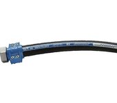 Jessberger Manguera multiusos para productos químicos con conexiones de manguera, de PE reticulado, por m lineal, 1''