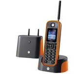 Teléfono inalámbrico Motorola 0201 Naranja