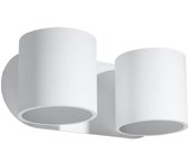 Aplique de pared orbis 2 blanco g9