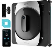 Cecotec Conga Windroid 1290 DoubleSpray Robot Aspirador Limpiacristales Con Wi-Fi Negro
