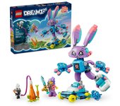 Lego Dreamzzz Izzie y Bunchurro el Conejo Jugón, Figura Articulada y Minifigura para Niños de 7+ Años