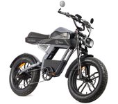 Bicicleta Eléctrica Youin BK7100 Las Vegas 250W 43Nm Autonomía 100km Suspensión Total FAT 20" Shimano Altus 7V