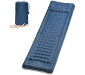 Almoplano hinchable de TOSHOO Colchón de aire extra grueso de 4 pulgadas con bomba integrada para acampar mochilero tienda de caminatas