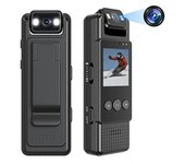 Cámara corporal WiFi de 1080P con cámara de vídeo y audio y cámara corporal mini clip-on
