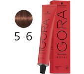 Schwarzkopf - Tinte Permanente Igora Royal 5-6 Castaño Claro Marrón 60 ml 5024 5024 4045787199666 Royal SCHWARZKOPF