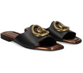 Just Cavalli Sandalias Planas Mujer - Negro Talla 39