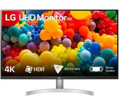 LG 32UN500-W pantalla para PC 80 cm (31.5") 3840 x 2160 Pixeles 4K Ultra HD Negro, Plata, Blanco
