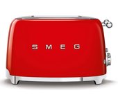 Smeg TSF03RDEU tostadora 6 4 rebanada(s) 2000 W Rojo