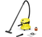 Kärcher 1.628-009.0 extractor de polvo Negro, Amarillo 12 L 1000 W
