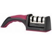 JATA HACC4541 afilador de cuchillo Afilador de cuchillos de discos Negro, Rojo