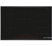 Bosch Serie 8 PXV875DV1E hobs Negro Integrado 82 cm Con placa de inducción 5 zona(s)