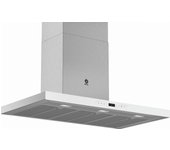 Balay 3BC998HBC campana De pared Acero inoxidable, Blanco 843 m³/h