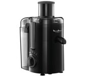 Moulinex JU3708 Licuadora centrífuga 350 W Negro, Acero inoxidable