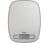 Laica KS1033 báscula de cocina Acero inoxidable Encimera Ovalado Báscula electrónica de cocina