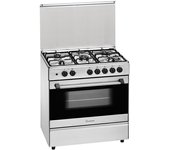 Cocina independiente Meireles G 801 X  | Gas Butano | 5 Zonas | Acero inoxidable