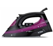 Solac PV2114 Plancha vapor-seco Suela de cerámica 2600 W Negro, Púrpura