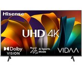 Hisense 50A6N Televisor 127 cm (50") 4K Ultra HD Smart TV Wifi Negro 300 cd / m²